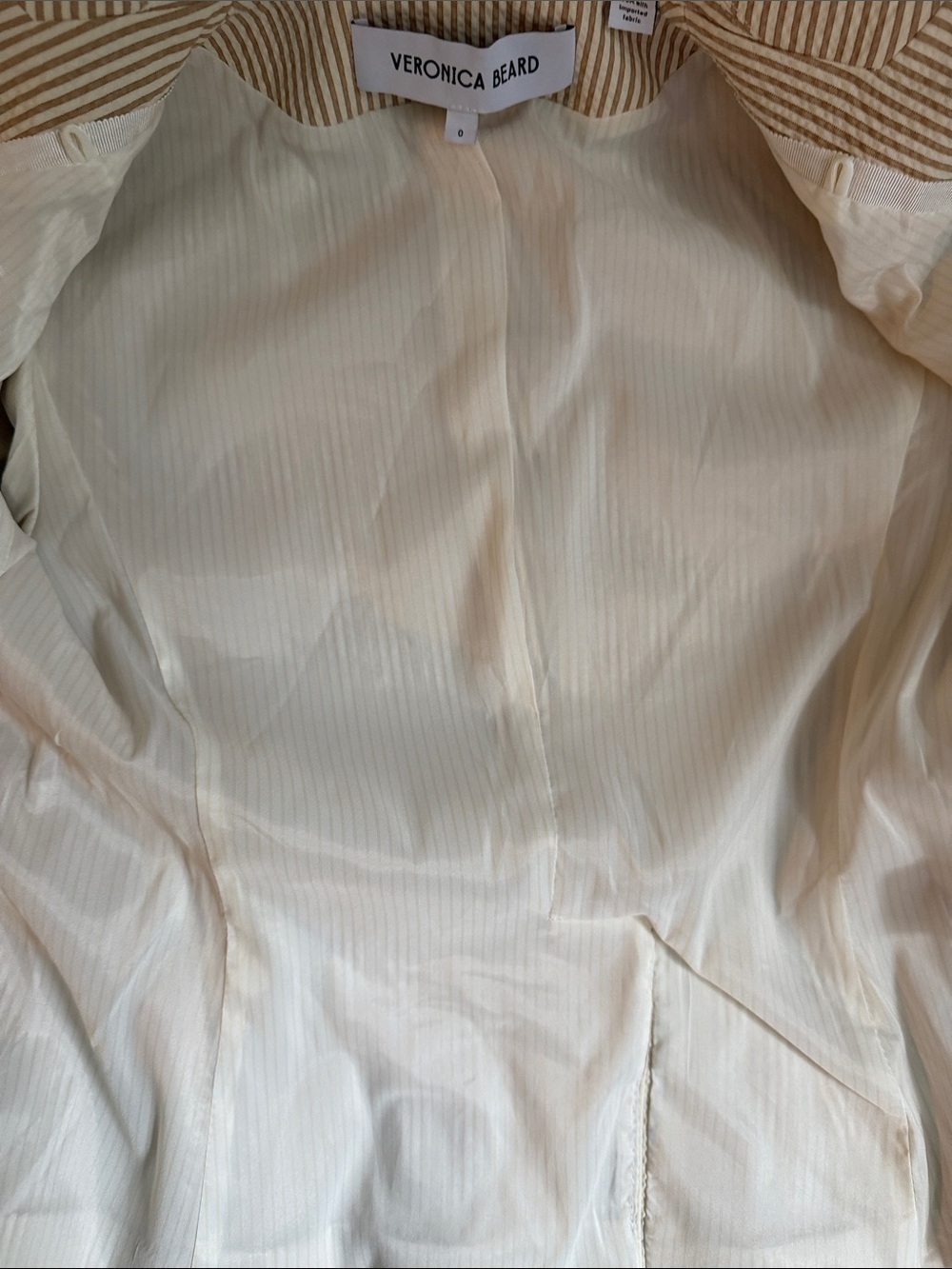 Veronica Beard Aliyah seersucker dicky jacket and shorts sz 0 - Picture 9 of 14